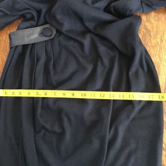 Vintage Samuel Blue Black Knit Dress - Picture 13 of 15